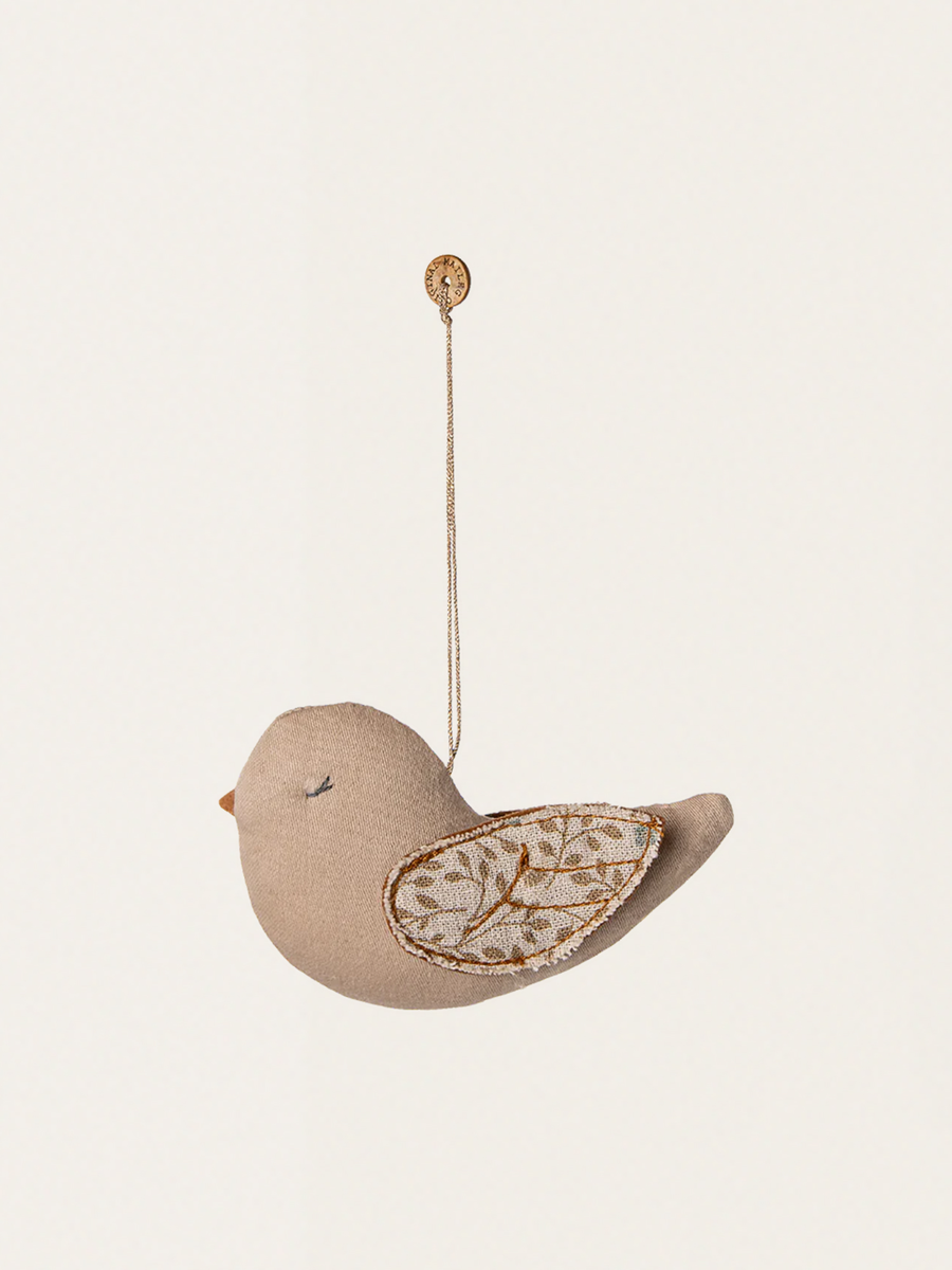Ozdoba z tkaniny - Bird Branches Blue