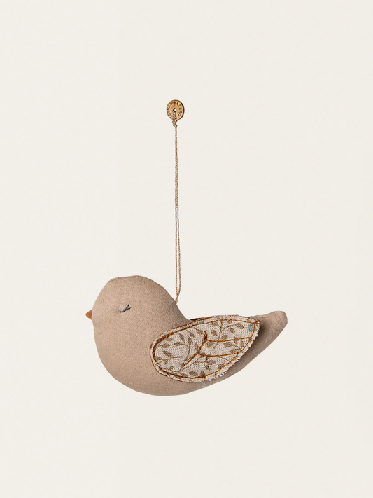 Fabric decoration - Bird Branches Blue