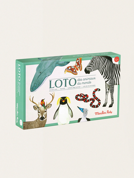 Lottospiel – Tiere der Welt