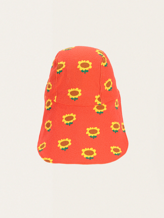 Czapka kąpielowa z daszkiem Kids Sunflower all over