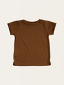 Loose organic cotton T-shirt - 18/24M Amber