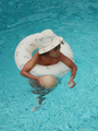Aufblasbarer Schwimmring „Rock My Boat“