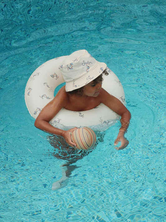 Aufblasbarer Schwimmring „Rock My Boat“