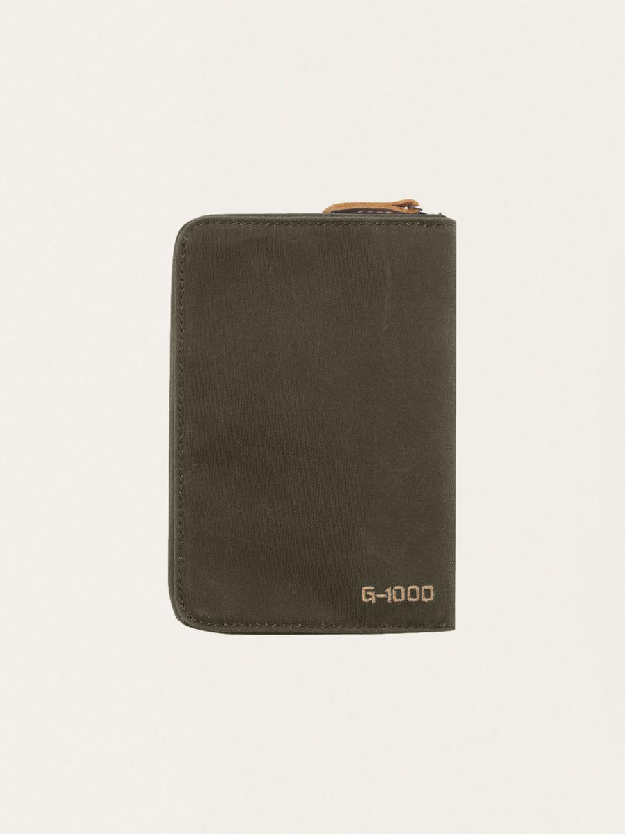 Etui na paszport i dokumenty Kanken Fjallraven Dark Olive