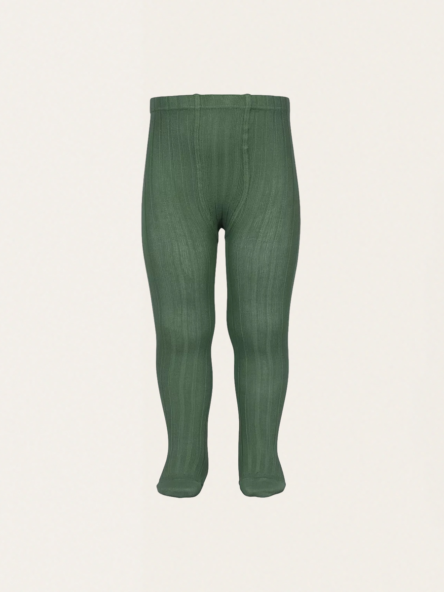 Einfache gerippte Strumpfhose