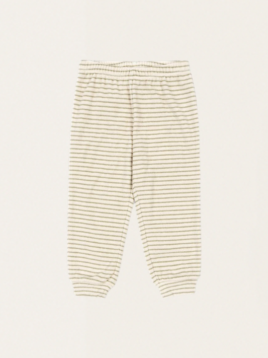 Itty Tea Stripe Terry Sweatpants