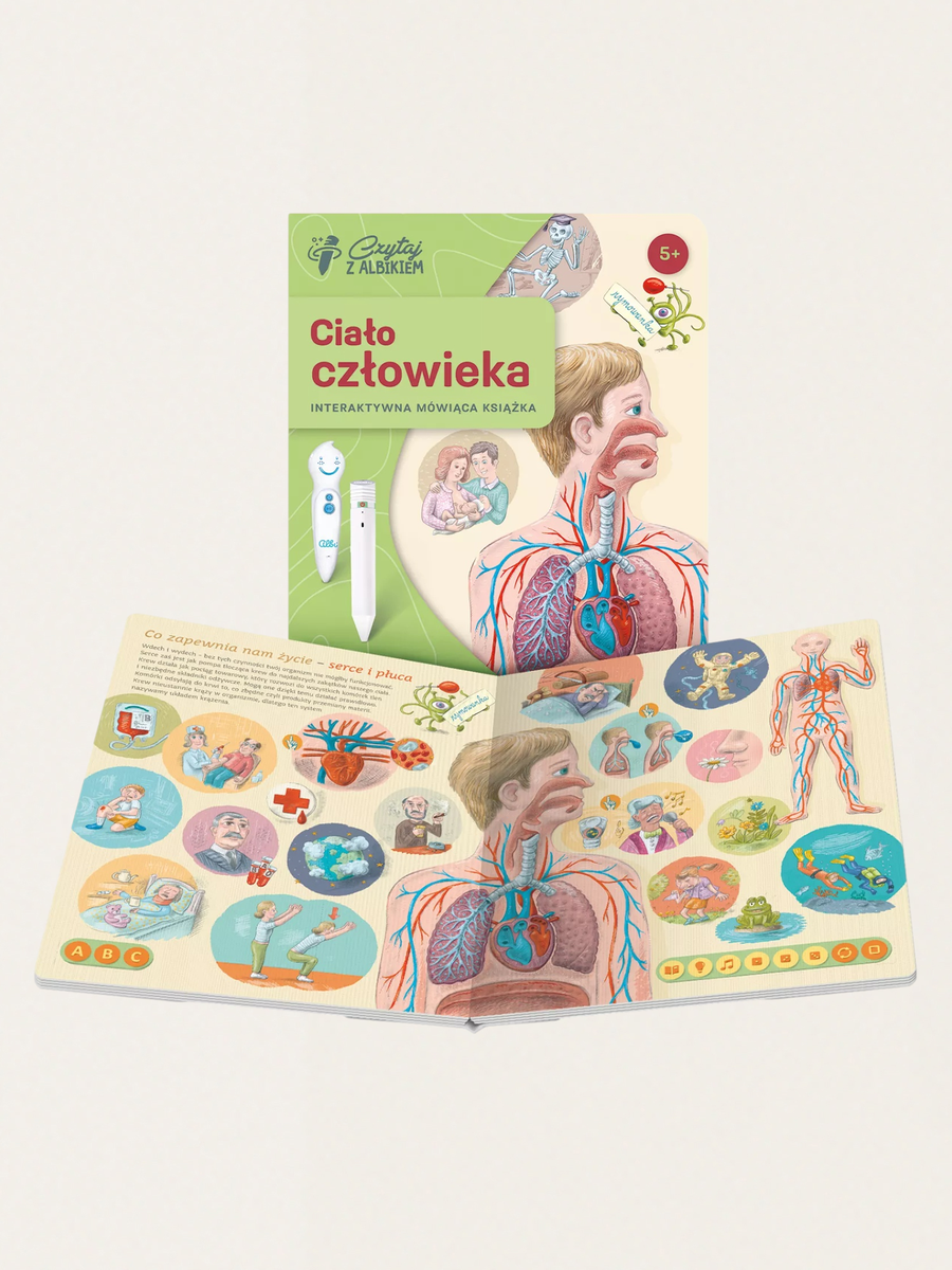 Read with Albik Set - Human Body