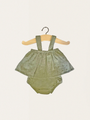 Mila-Outfit für Minikane Mandelgrüne Puppe