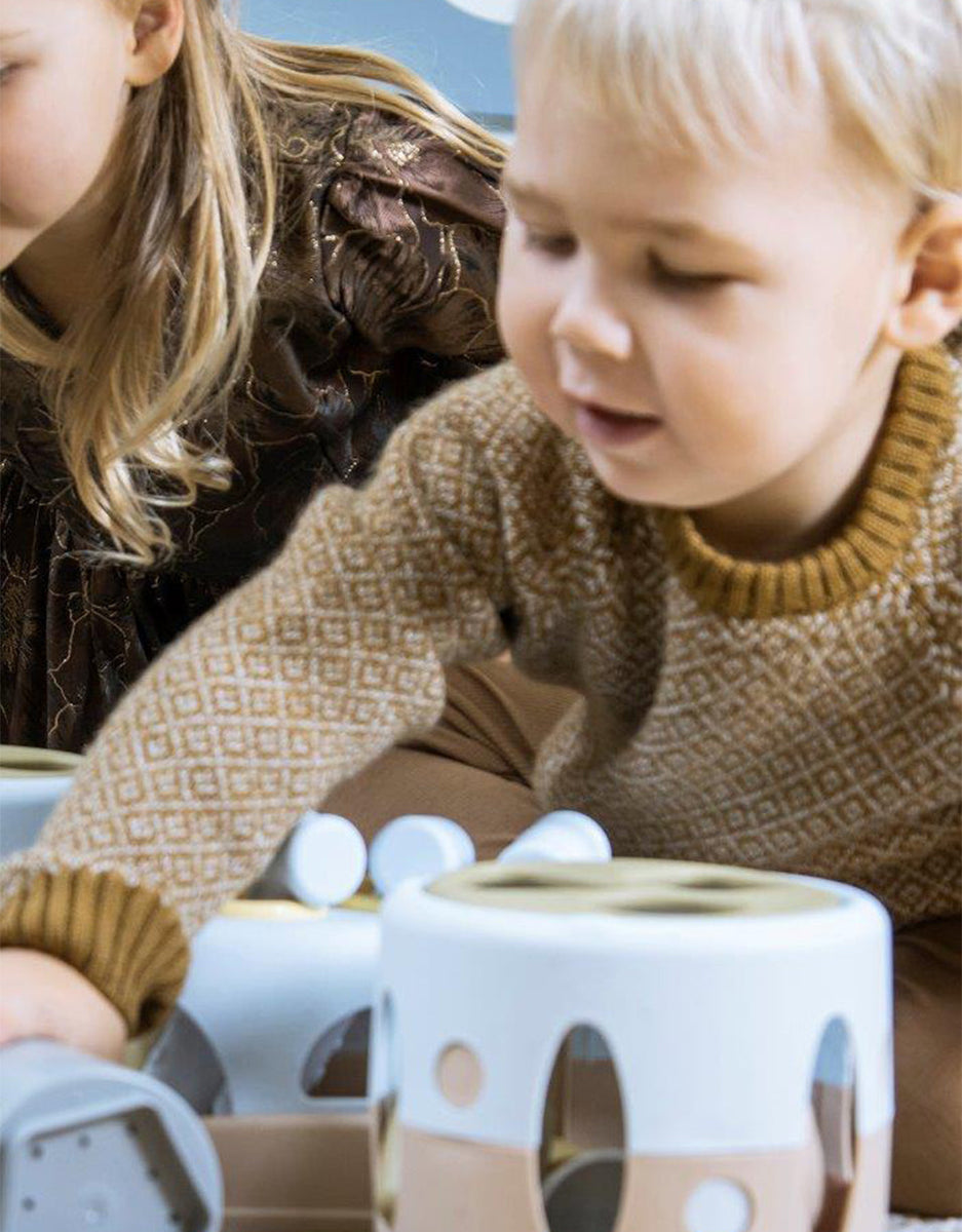 Sorter kształtów z bioplastiku