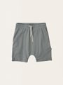 Hellblaue Baumwollshorts