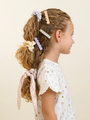 Gumki do włosów 2 szt. Scrunchie with bow