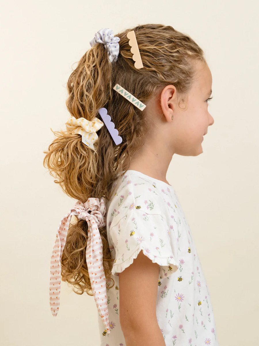 Gumki do włosów 2 szt. Scrunchie with bow