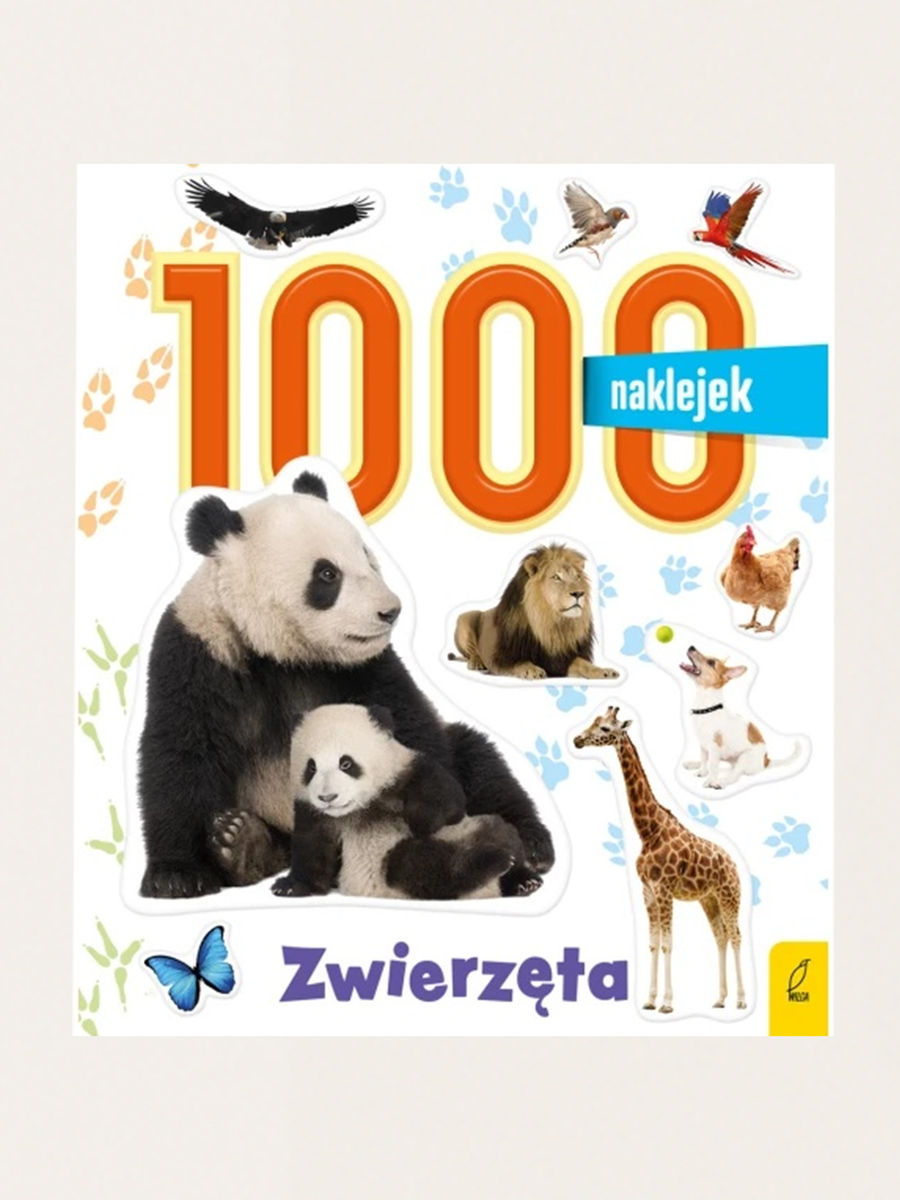 1000 Aufkleber. Tiere.