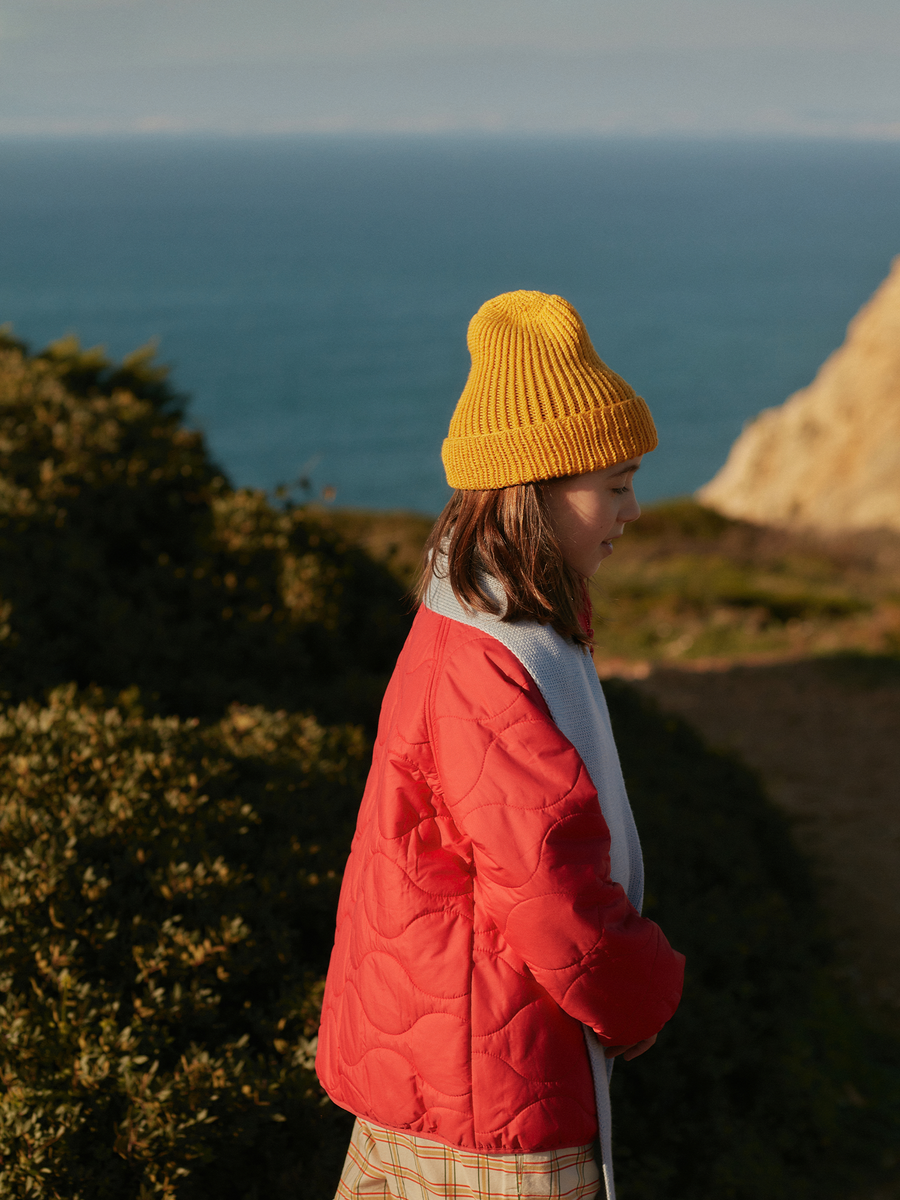 Chunky merino wool hat