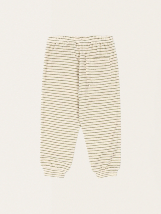 Itty Tea Stripe Terry Sweatpants