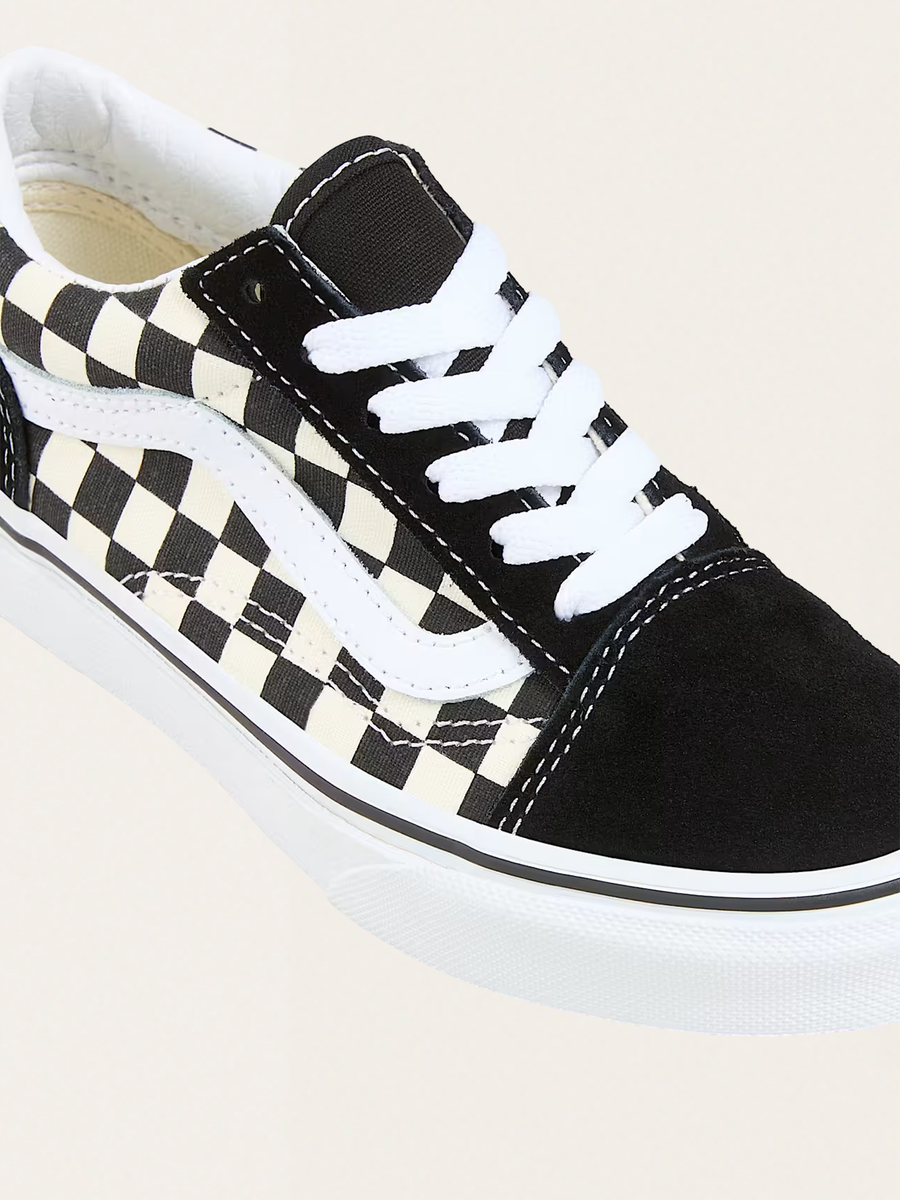 Old Skool Checkerboard Black Sneakers 