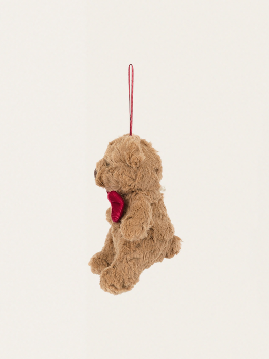 Miś Bartłomiej Jellycat - Pluszowa ozdoba choinkowa 11 cm