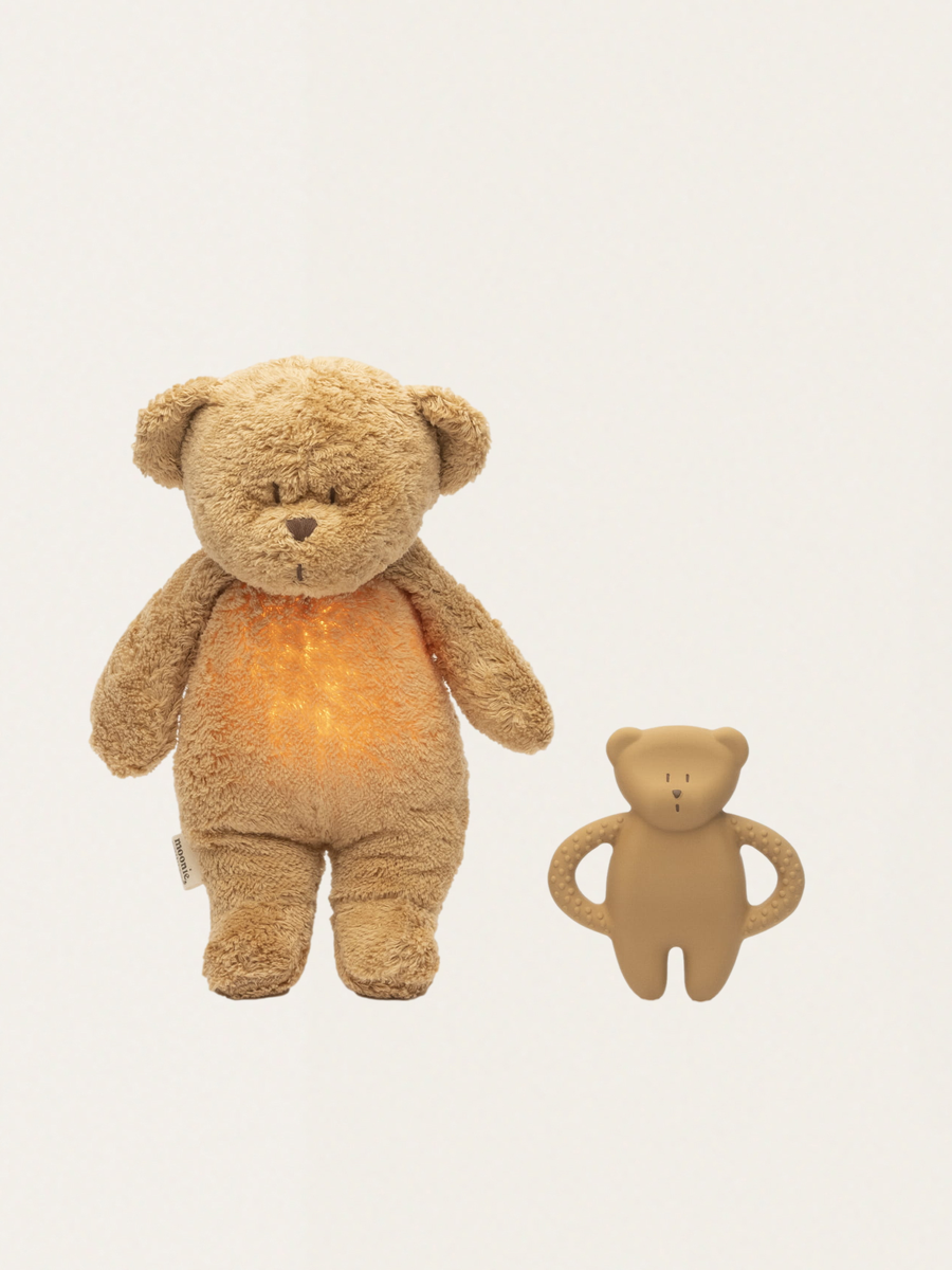 Moonie Teddy Bear Teether Made of Natural Rubber