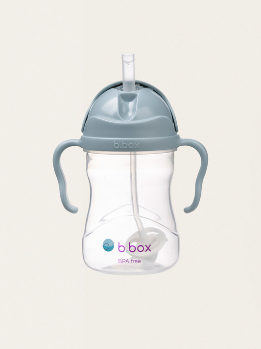 Innovative 240 ml bottle with straw