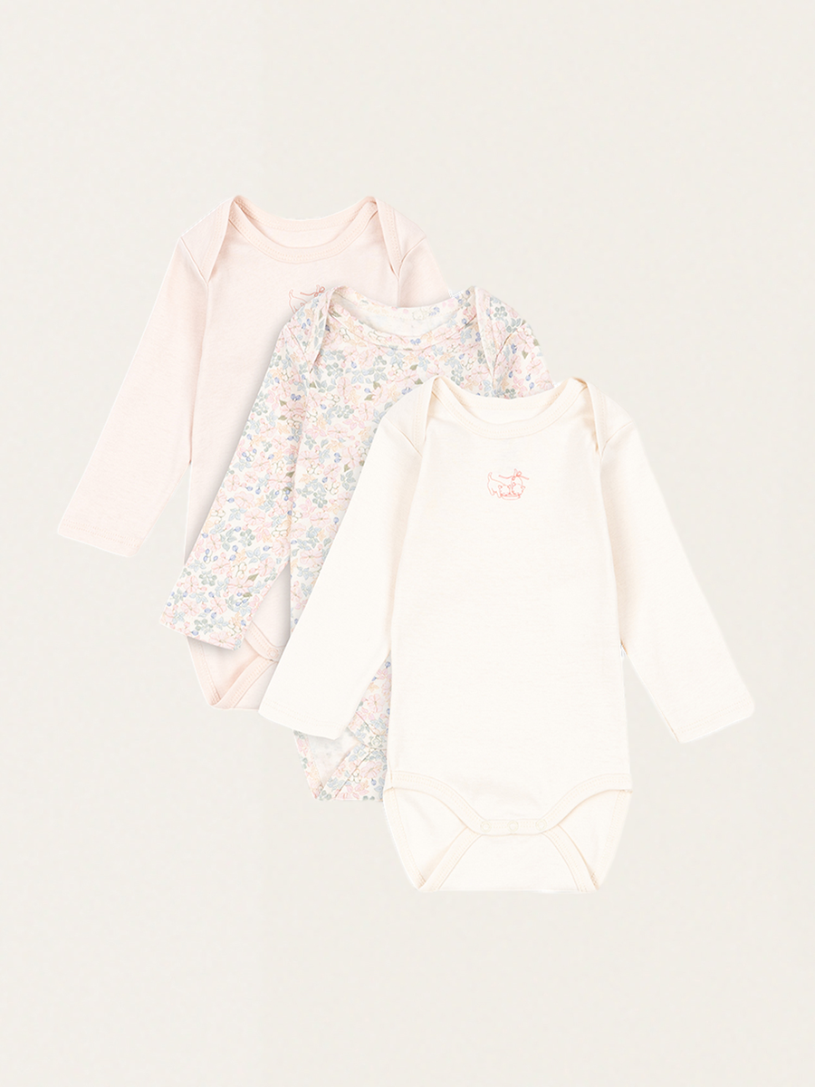 Fio cotton bodysuit 3 pcs.