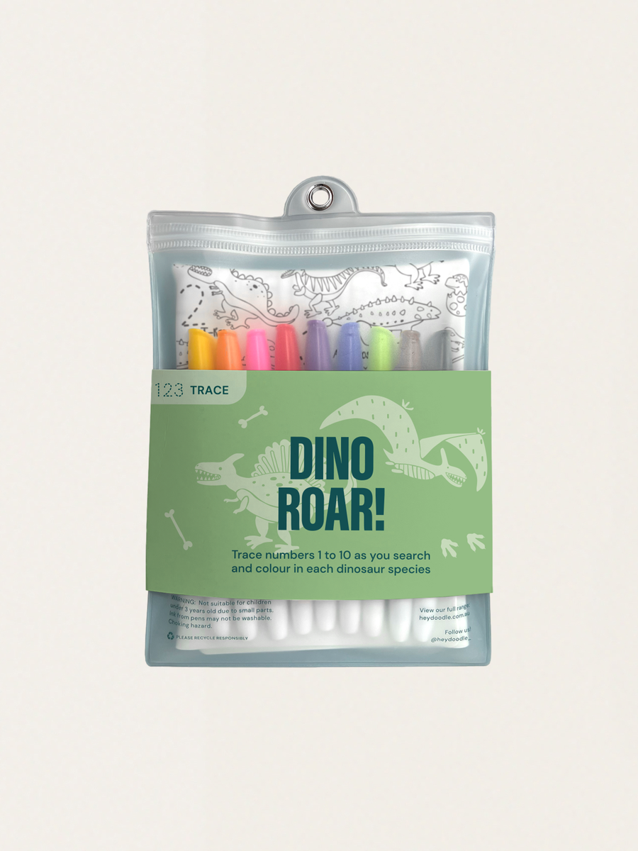 Large A3 silicone coloring mat - Dinosaurs
