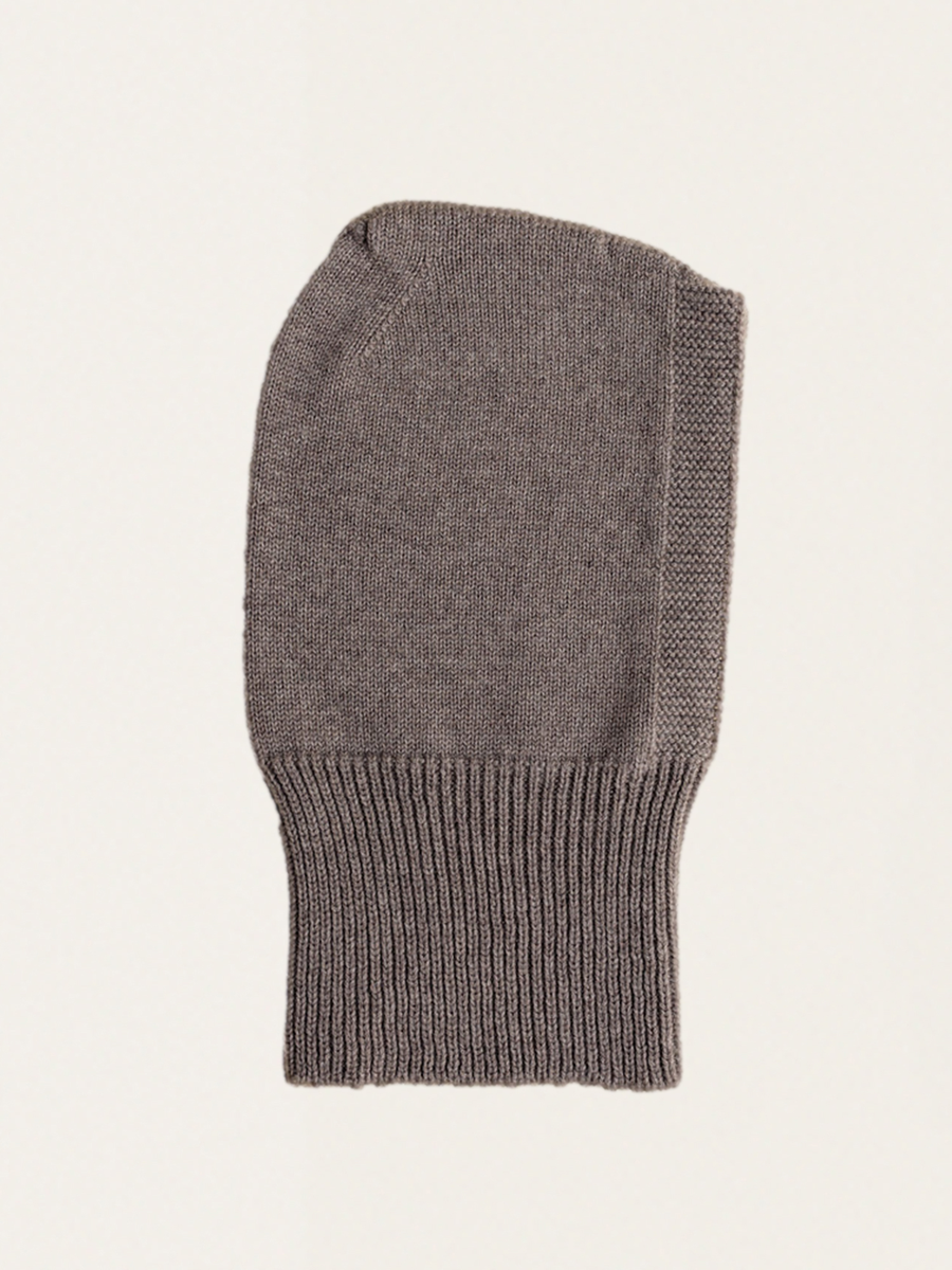 Seamless balaclava made of Italian merino wool