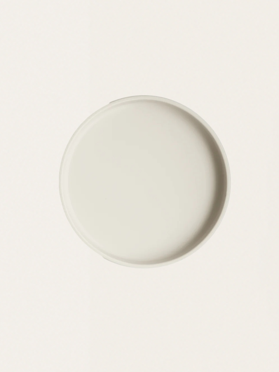 Silicone plate with suction cup