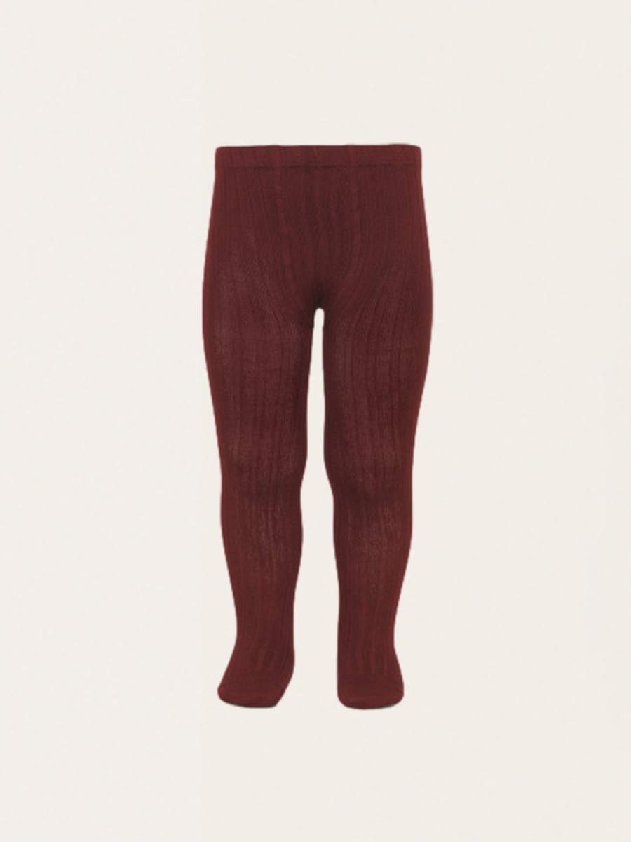 Basic ribbed tights