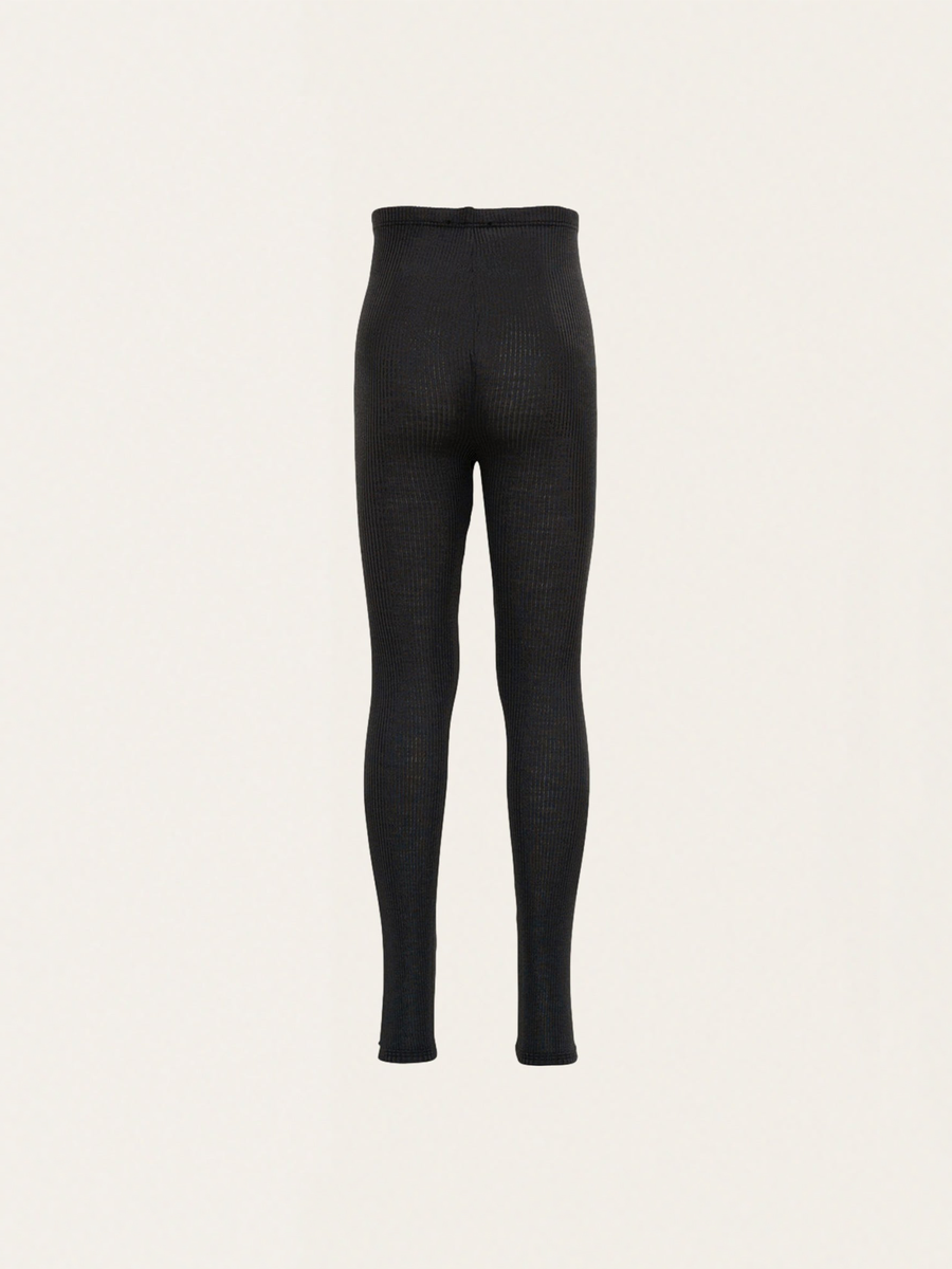 Arona Leggings aus Merinowolle – Dunkelgrün