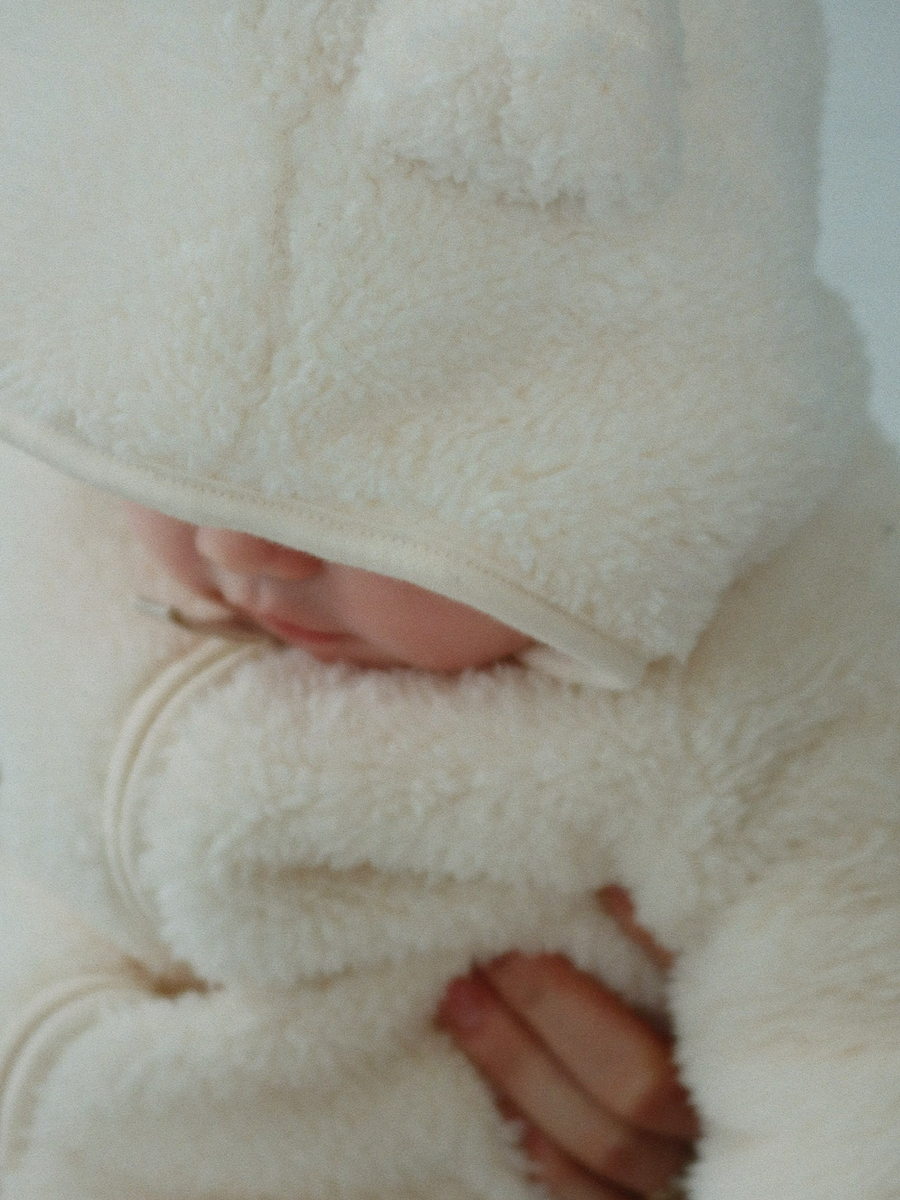 Picco Fleece Jumpsuit with Ears