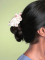 Rabbit hair clip
