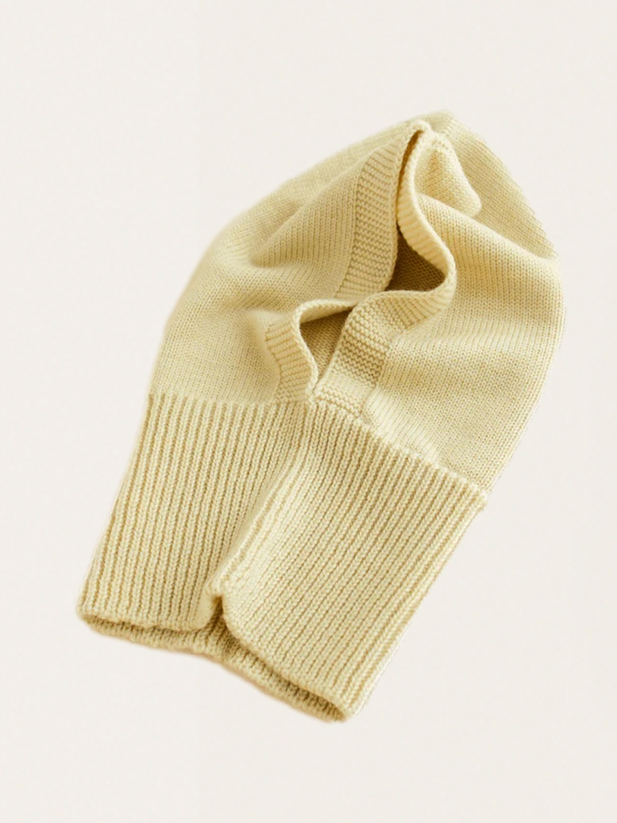 Seamless balaclava made of Italian merino wool