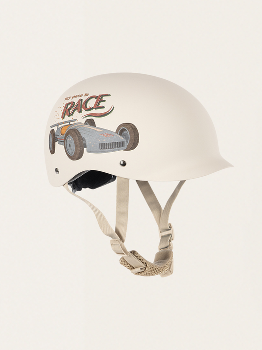 Race bike helmet