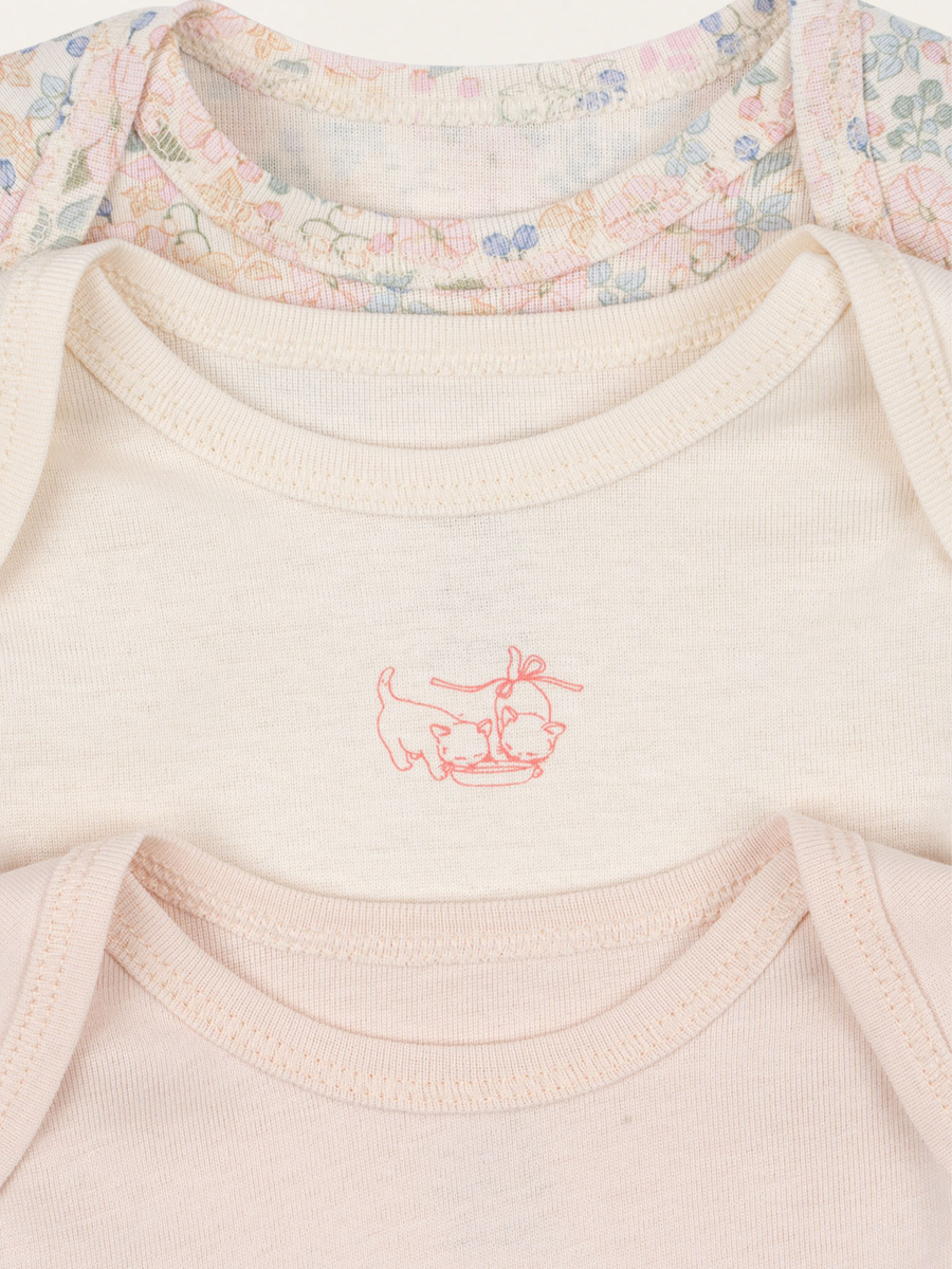 Fio cotton bodysuit 3 pcs.