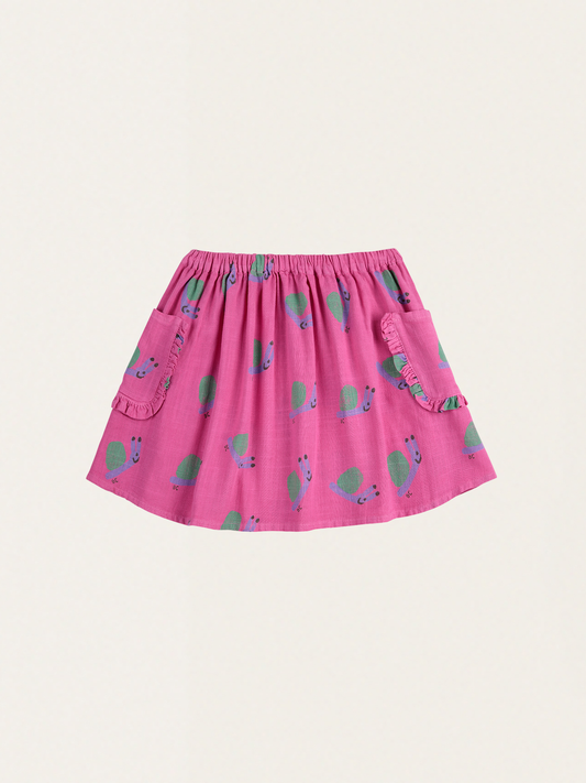 Spódnica tkana Kids Funny Snail all over