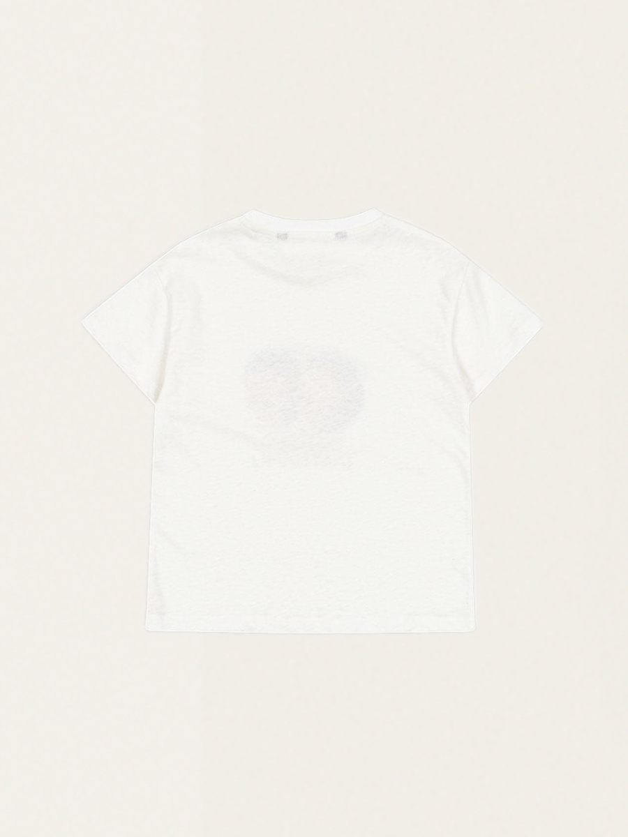 Bawełniany T-shirt z lnem Era Tee