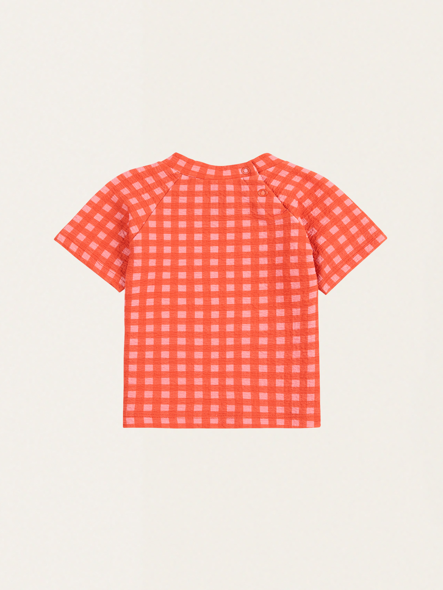 Baby Vichy UV-Schutz Schwimm-T-Shirt
