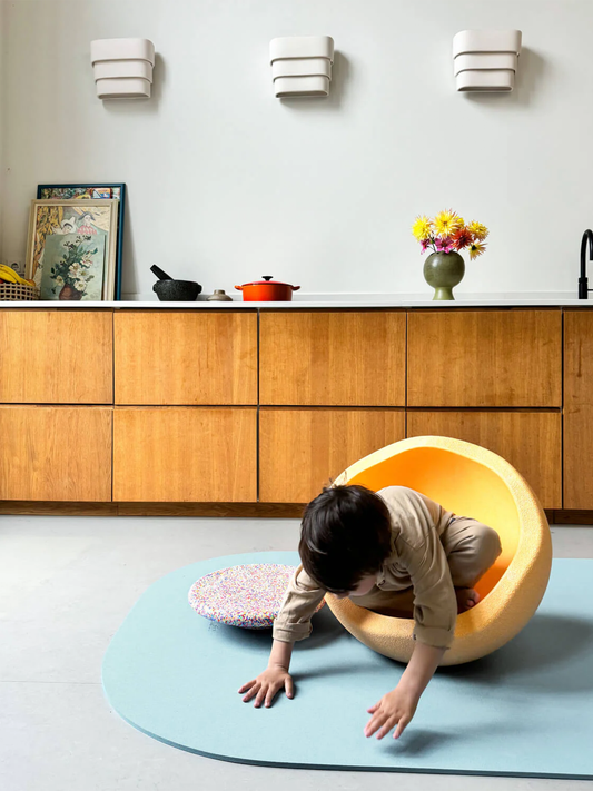 Stapelstein® Matte, hellgrün, Spiel-, Yoga- und Fitnessmatte