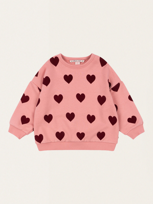 Lou Coeur Baumwoll-Sweatshirt