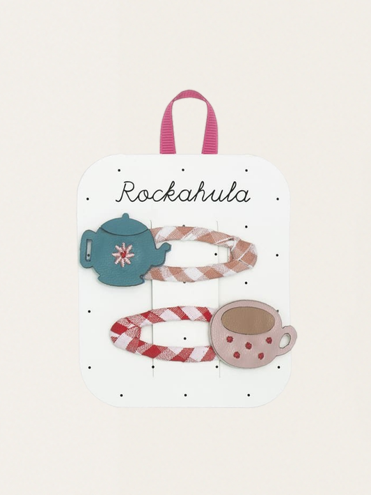 Time For Tea Hair Clips 2 pcs.