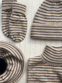 Wełniane rękawiczki mitenki Louli