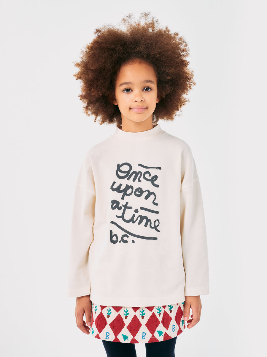 Cotton long sleeve bottle neck for Kids