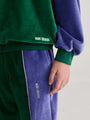 Welurowe spodnie Kids Color Block