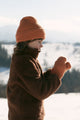 Chunky merino wool hat