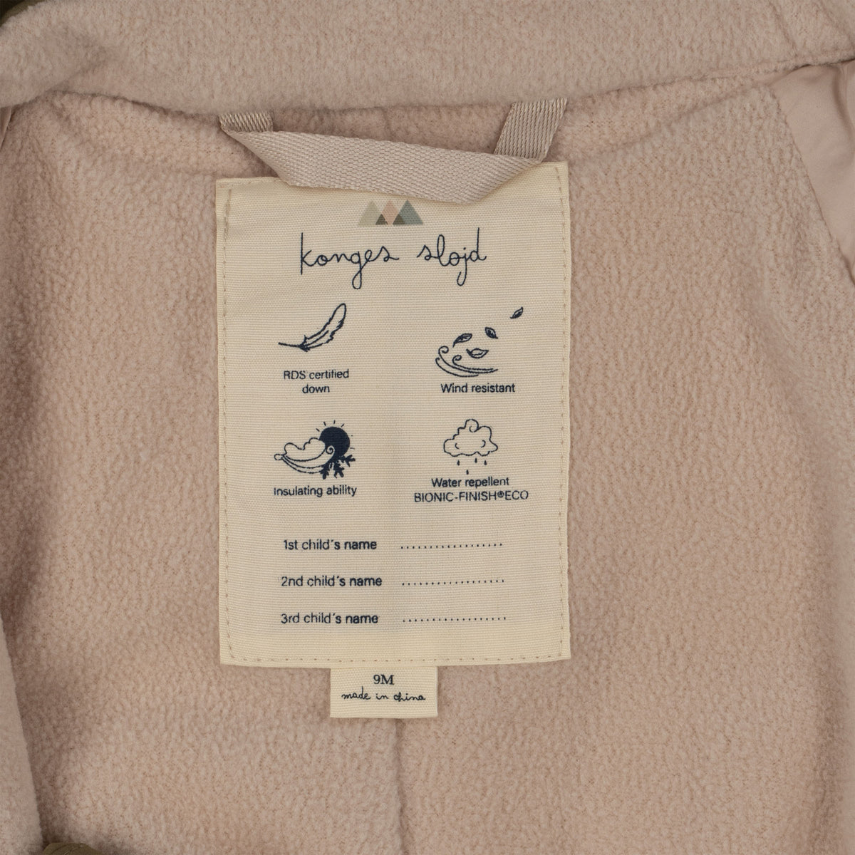 Windproof and waterproof Nutti down suit