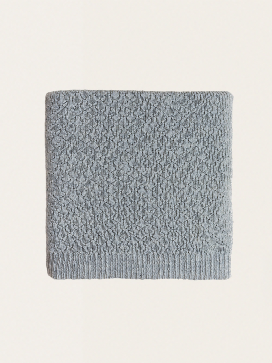 Flora Merino Wool Blanket