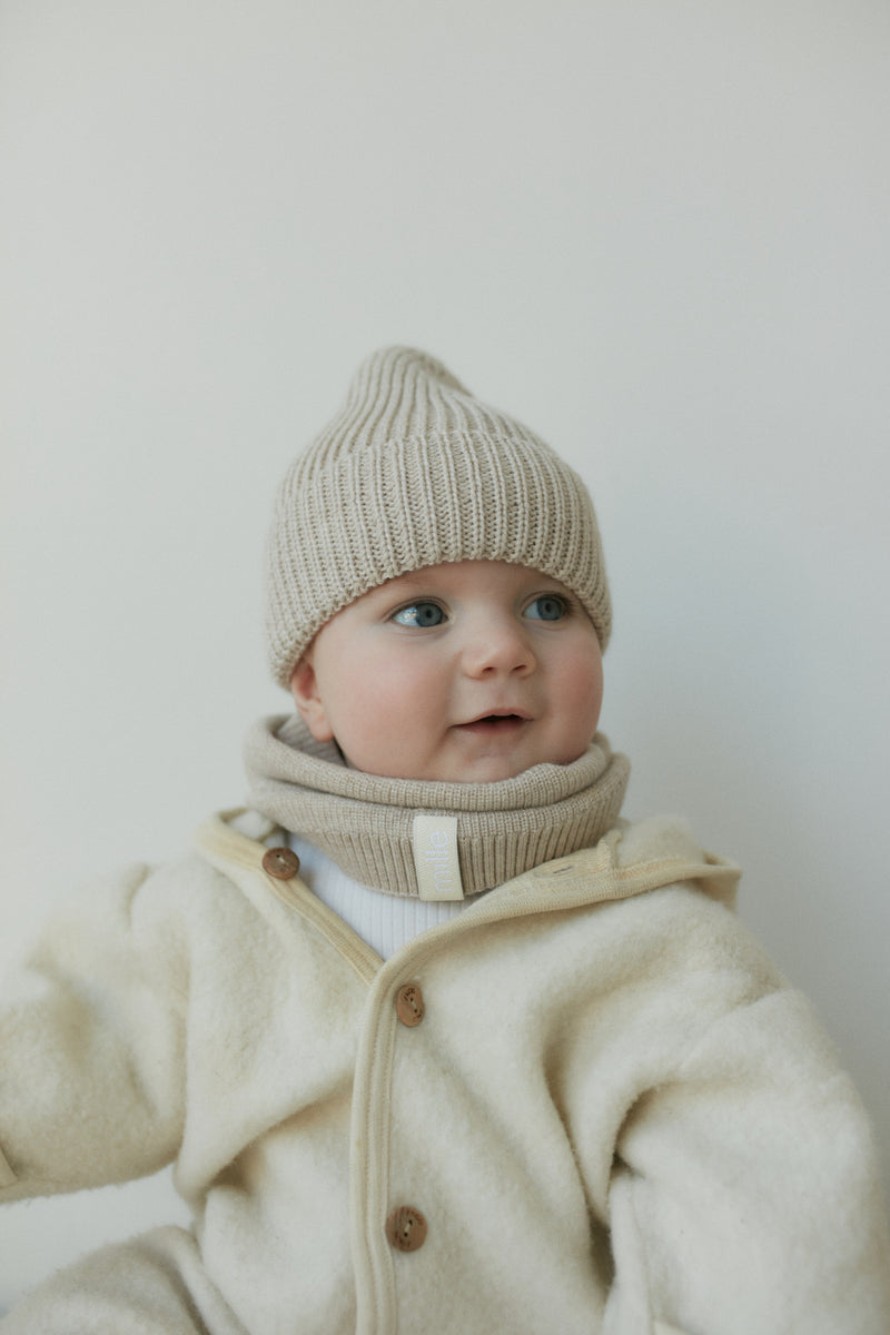 Fine merino wool scarf 'Fine'