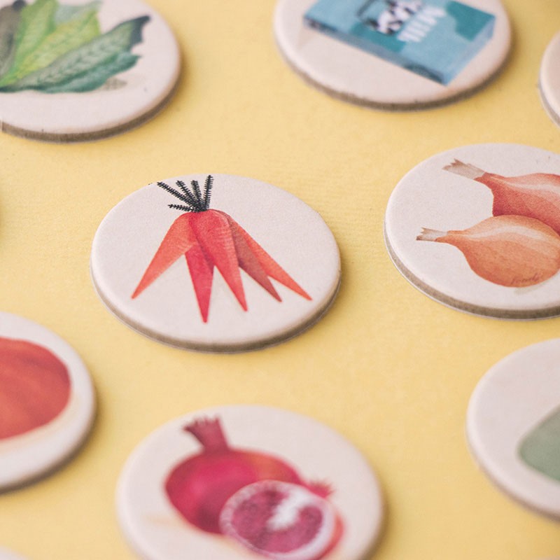 Beobachtungsspiel für Kinder – Taschenversion – Wo ist der Käse?