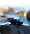 Vintage-UFO-Auto im Lamborghini-Stil