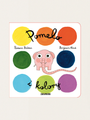 Pomelo und Farben